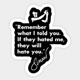 Sinead O'Connor Quote Sticker